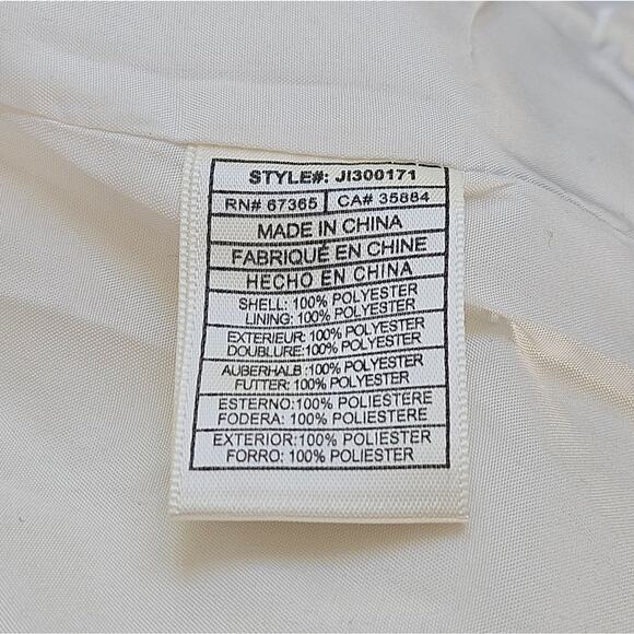 Jack By Bb Dakota Jackets & Coats White Mid Calf Lighter Weight Jacket Size L - Picture 11 of 16